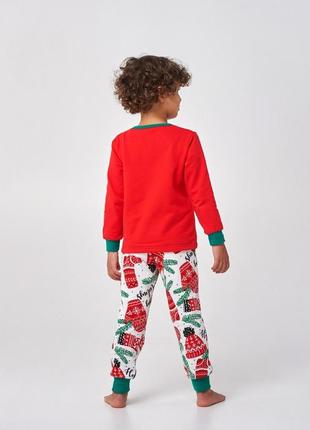 Детская пижама |  с начесом | 100% хлопок | 92, 104| идеальный новогодний подарок для мальчика smil 104529-2s5 фото