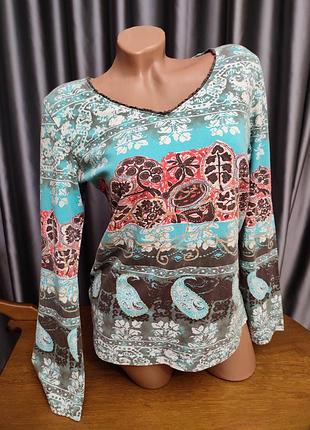 Красивый натуральный свитшот лонгслив кофта кофточка