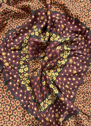 Шелковый фирменный платок echo.3 фото