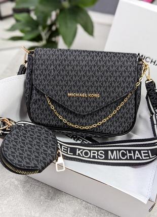 Сумка кросс боді michael kors майкл корс 2 в 19 фото