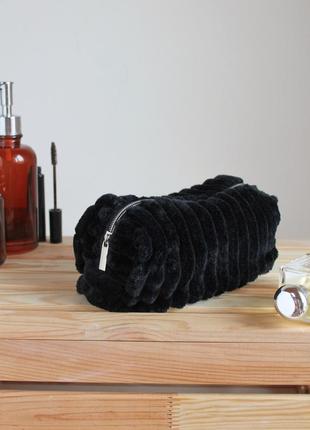 Женская трендовая косметичка, органайзер плюш