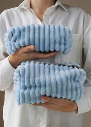 Женская трендовая косметичка, органайзер плюш