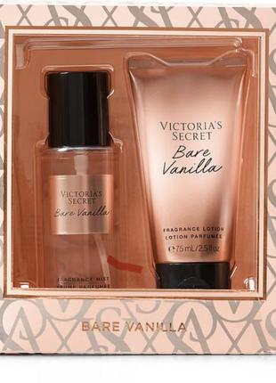 Подарунковий набір від victoria's secret bare vanilla