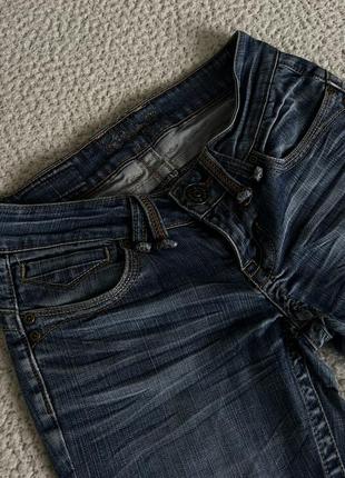 Low rise jeans голубые джинсы на низкие а посадке винтаж9 фото