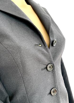 Karen mullen дизайнерский удлиненный пиджак жакет с открытой спиной4 фото