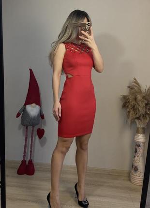 Красное платье!2 фото