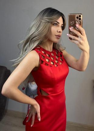 Красное платье!9 фото
