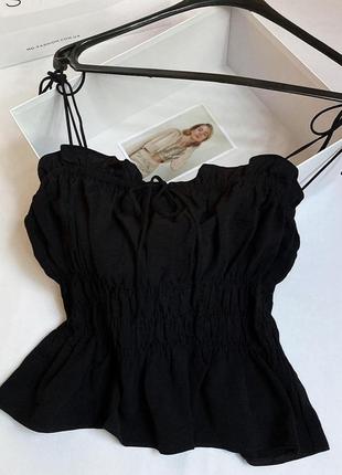 Топ на бретельках topshop