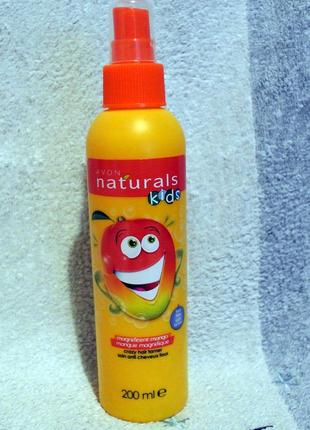 Спрей для облегчения расчесывания волос для детей игривое манго