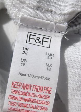 Длинная белая блуза туника с кисточками f&f6 фото