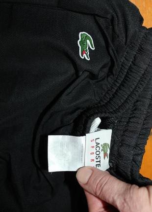 Lacoste спортивные детские штаны на подкладке сеточка3 фото