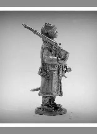 Іграшкові солдатики український козак 17 столiття 54 мм олов'яні солдатики мініатюри статуетки