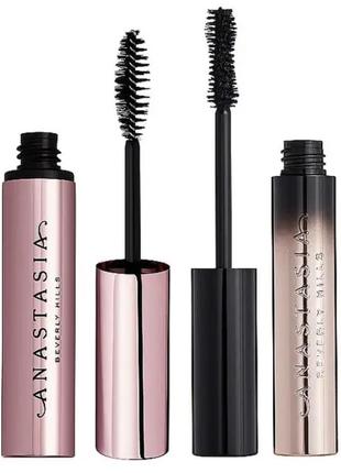 Набор для макияжа anastasia beverly hills brow &amp; brag duo brow &amp; eye kit (mascara/10ml + brow/gel/7.85ml)3 фото