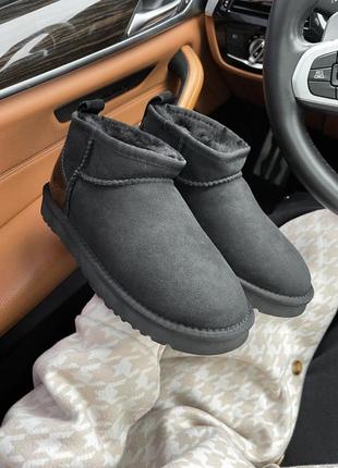 Уггі угги угг ugg ultramini black lacquer3 фото