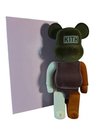 Лімітована іграшка kith red із серії bearbrick 28 см на подарунок