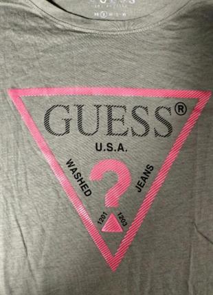 Женская футболка guess2 фото