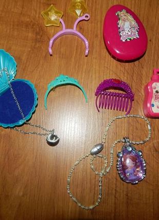 Ігровий набір для дівчаток та барбі прикраси