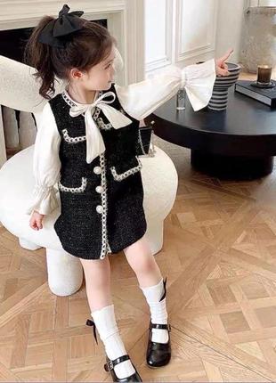 Твідова святкова сукня