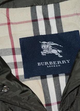 Стьогана куртка burberry (burberrys)7 фото