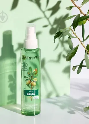 Лосьйон для обличчя garnier skin nat біоживний спрей з олією органи д/сухий і почуттів.шкіри 150 мл