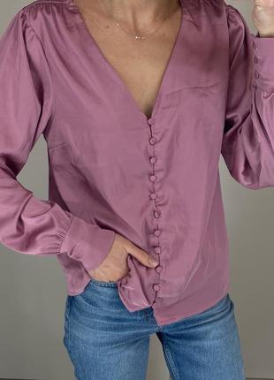 Шелкова блузка1 фото