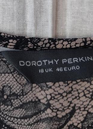 Туніка шовкова з оборкою dorothy perkins роз. 523 фото