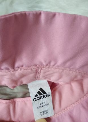 Панамка adidas для девочки розовая размер 49-50 (2-3 года)4 фото