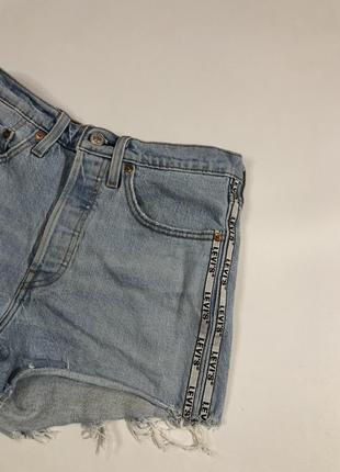 Джинсовые шорты levi’s оригинал2 фото