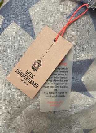 Шарф шовк вовна becksondergaard supersize nova2 фото