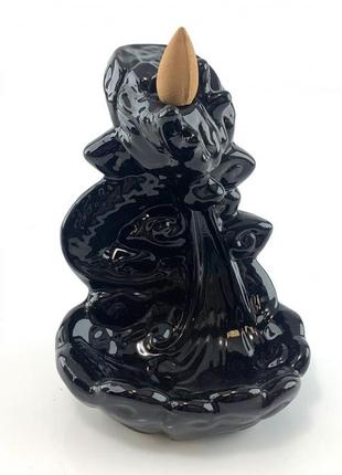 Підставка під пахощі драконова мудрість димний фонтан рідкий дим + 5 димних конусів 34945