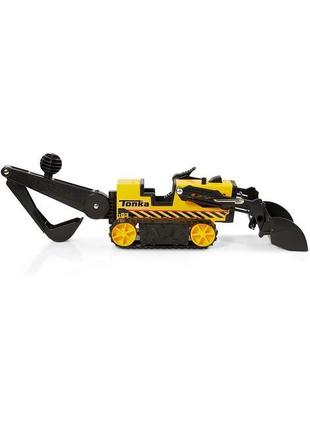 Hasbro tonka excavator металлический / стальной экскаватор 43 см будтехника4 фото