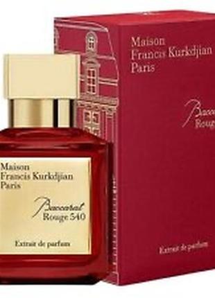 Парфюм, духи с коробкой baccarat rouge 540 extrait de parfum2 фото