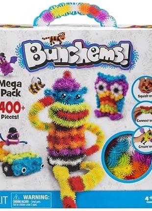 Конструктор-липучка bunchems mega pack 400 дет