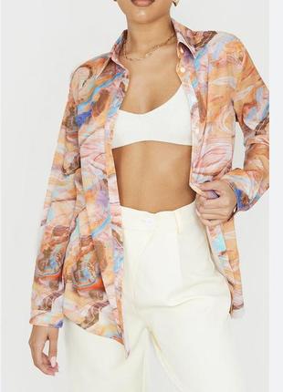 Гарна сорочка стиль тай дай 6 хс-с