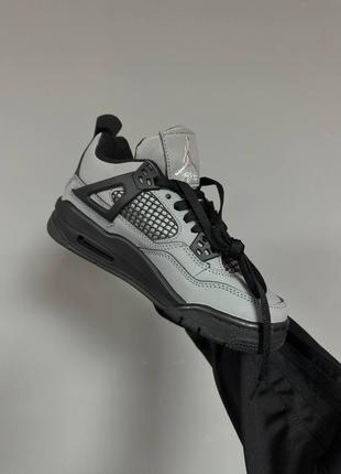 Кросівки nike air jordan retro 4 x cactus jack “grey / black” premium6 фото