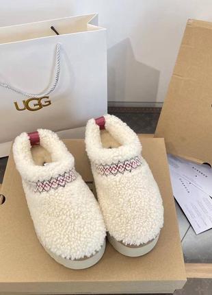 Ugg tazz slipper heritage braid natural