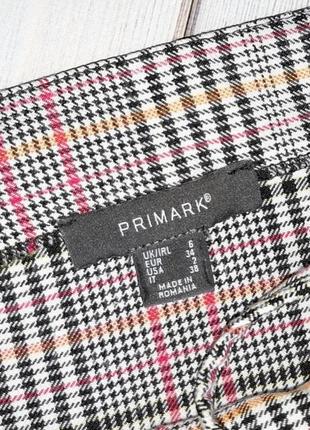 💥1+1=3 стильное короткое платье в клетку primark, размер 42 - 447 фото