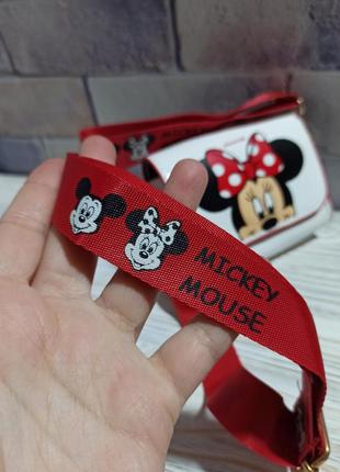 Дитяча сумочка в стилі дісней мінні маус, disney, minni mouse, дівчинці донечці подрузі похресниці подарунок2 фото