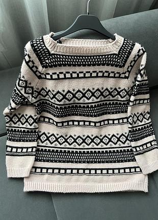 Теплый шерстяной свитер ♥️♥️♥️