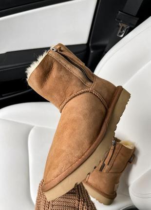 Уггі угги угг ugg zip mini chestnut7 фото