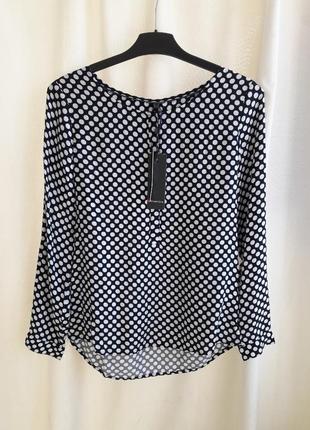 Блуза в горошек
