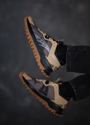 Мужские кроссовки puma voyage nitro gtx running trail shoes brown коричневые6 фото