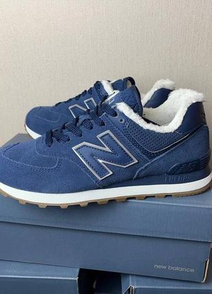 Зимние кроссовки new balance 574 ultra original новые на подарок!1 фото