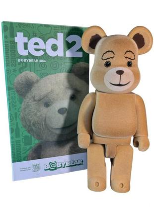 Колекційна іграшка ted із серії bearbrick 28 см на подарунок