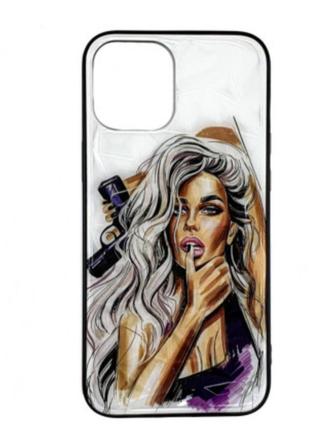 Чехол prisma ladies для iphone 12 pro max- purple