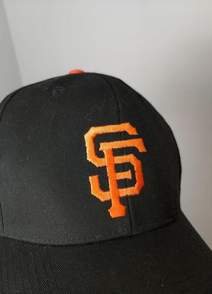 San francisco giants кепка чоловіча чорна one size nfl new era major league бейсболка з регулятором2 фото