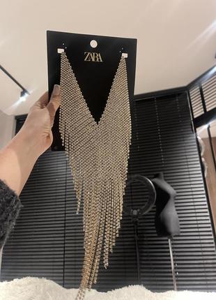 Колье zara