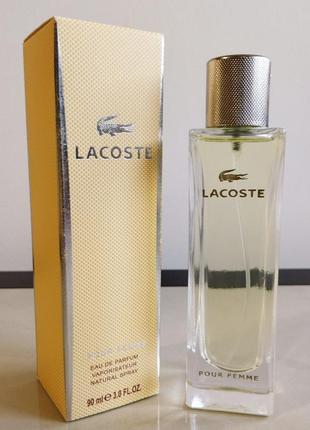 Женские духи lacoste pour femme