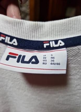 Кофта оверсайз  fila біла розмір с