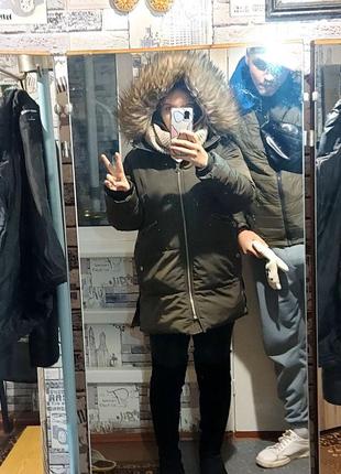 Пуховик zara